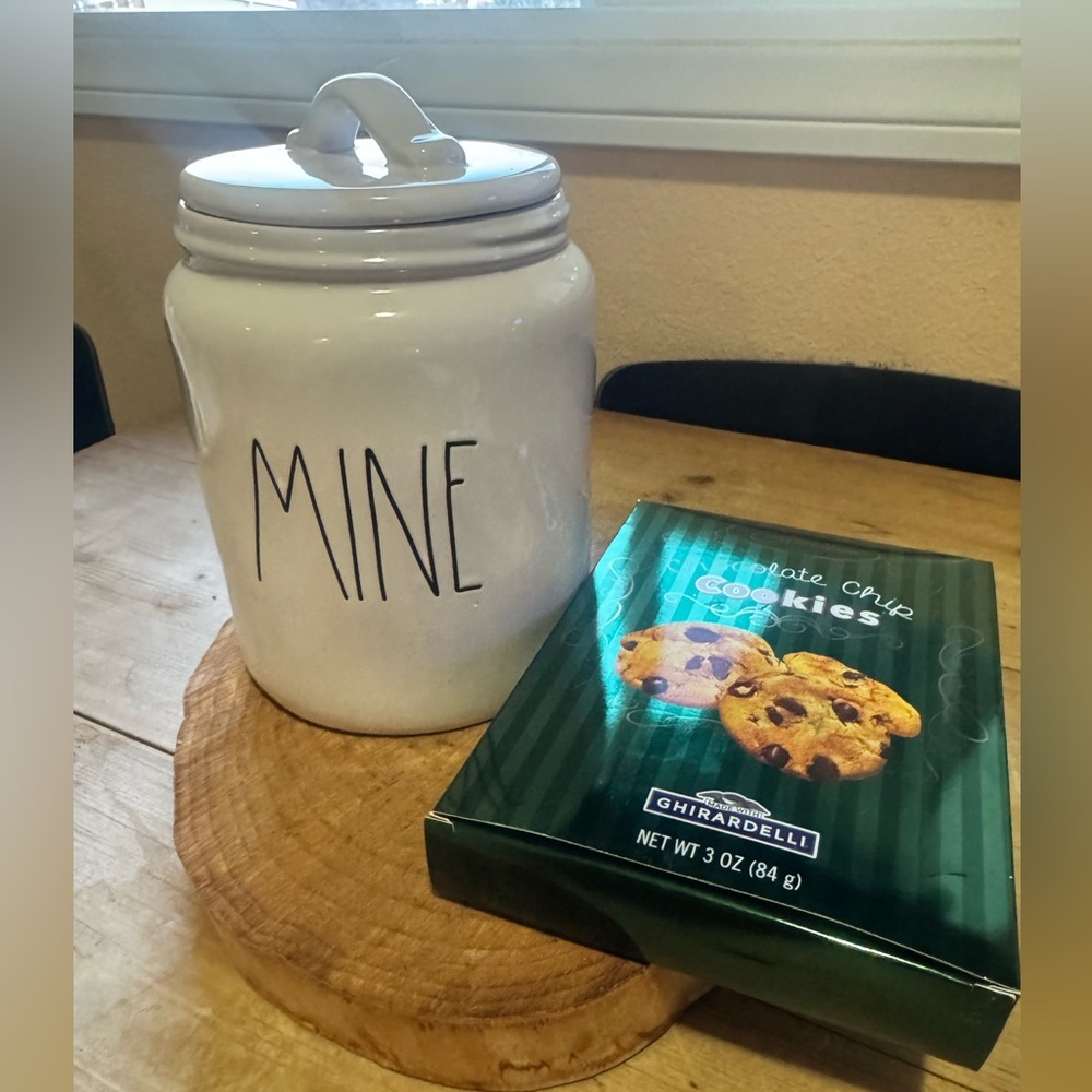 Rae Dunn White Mine Canister by Magenta - Picture 2 of 6